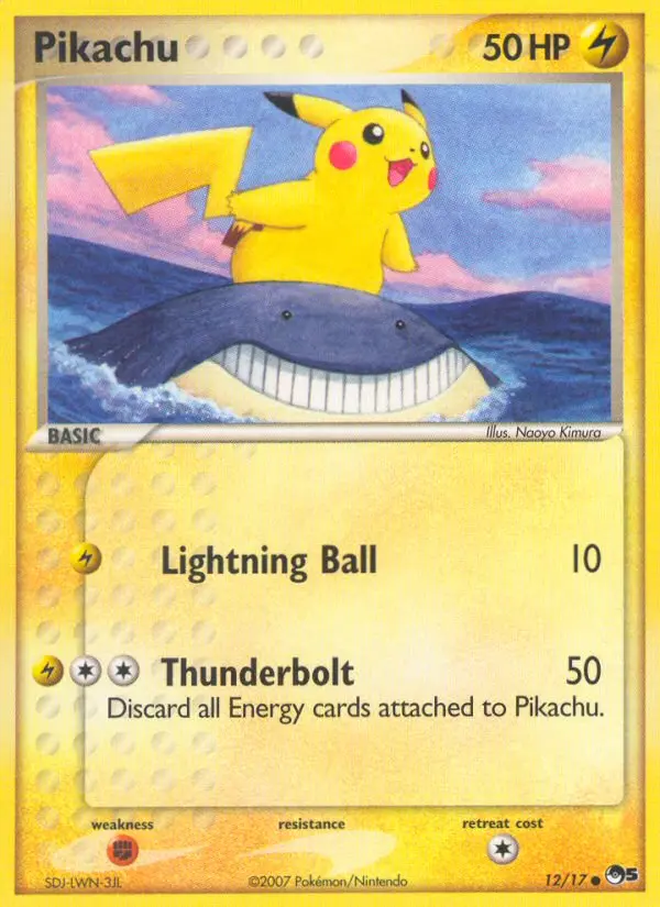 Card image of Pikachu