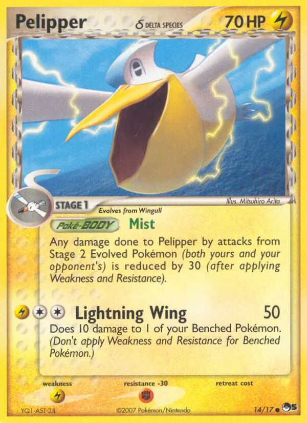 Card image of Pelipper δ