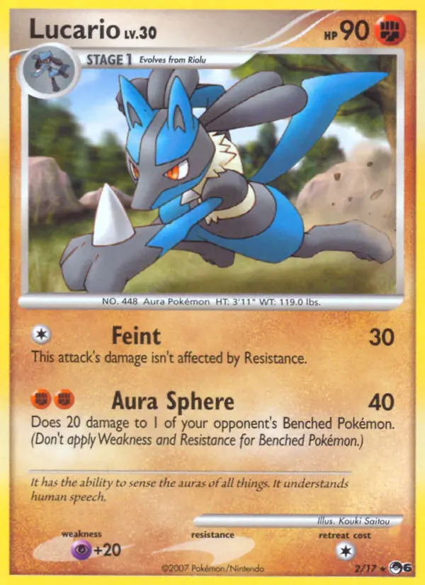Card image of Lucario