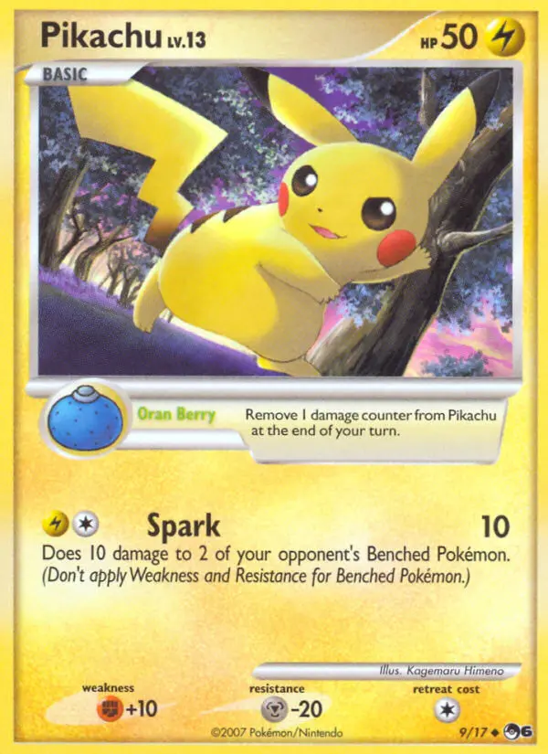Card image of Pikachu