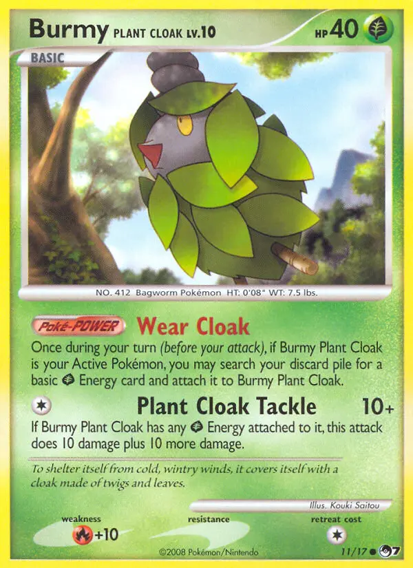 Card image of Burmy Plant Cloak
