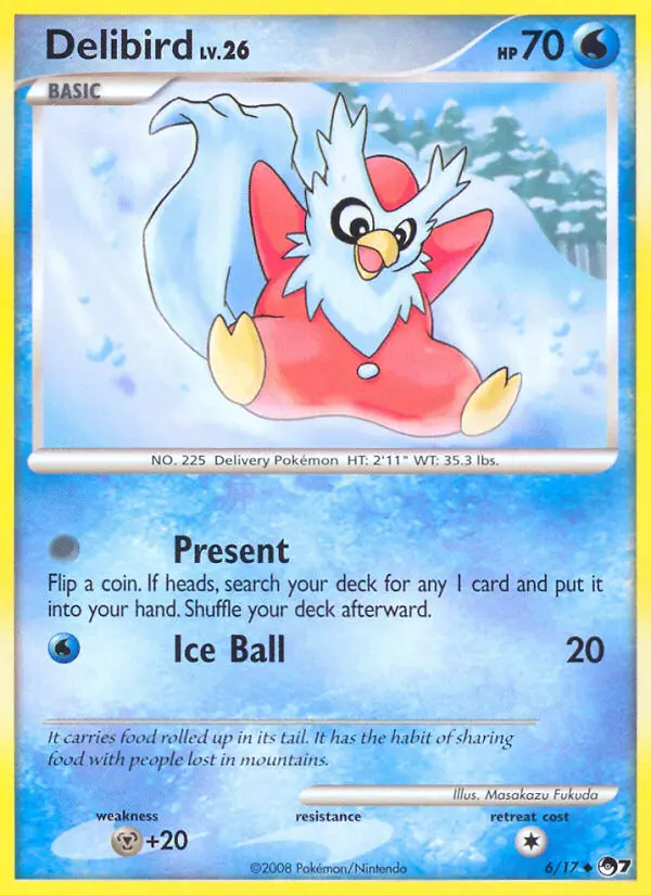 Card image of Delibird