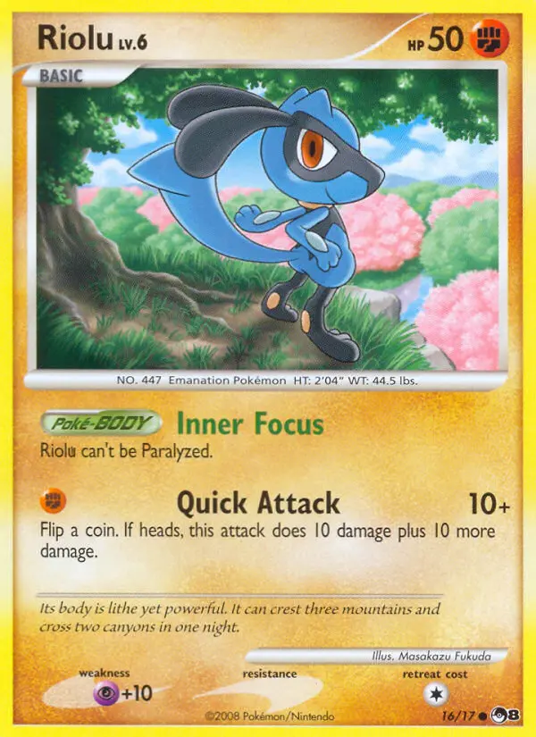 Card image of Riolu