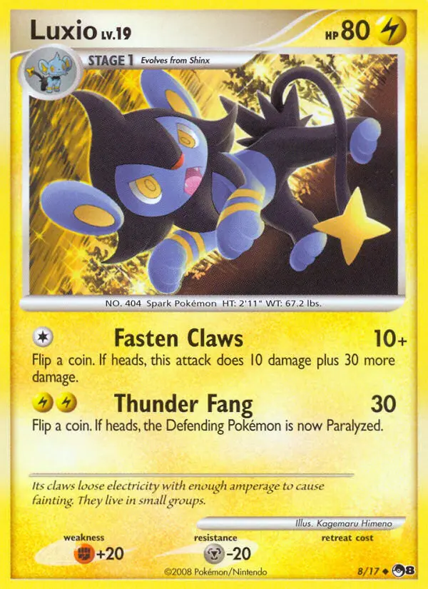 Card image of Luxio