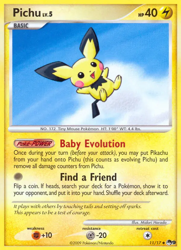 Card image of Pichu