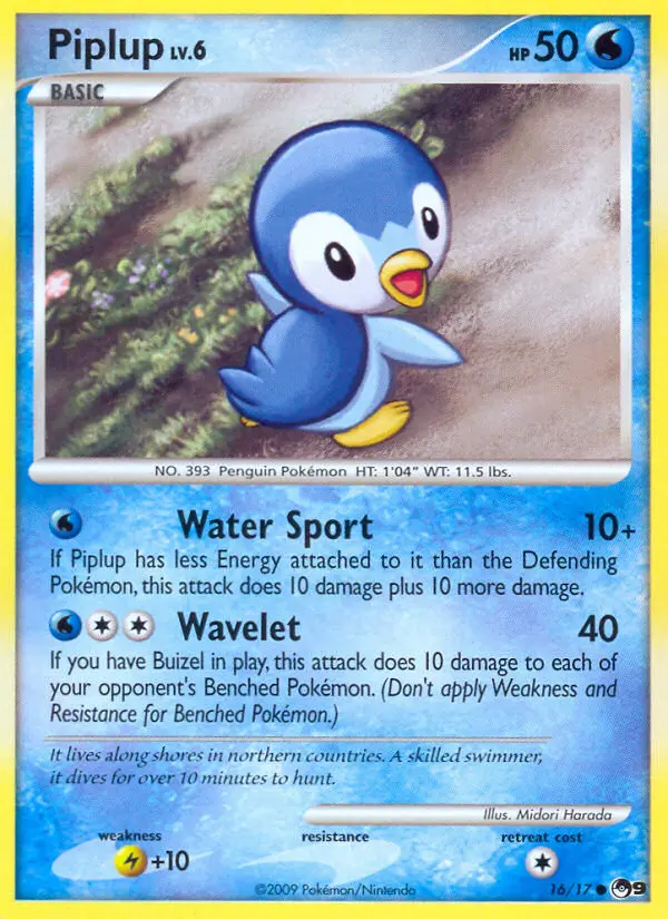 Card image of Piplup