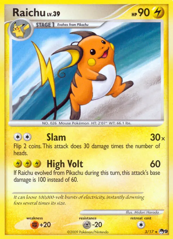 Card image of Raichu