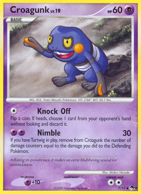 Card image of Croagunk