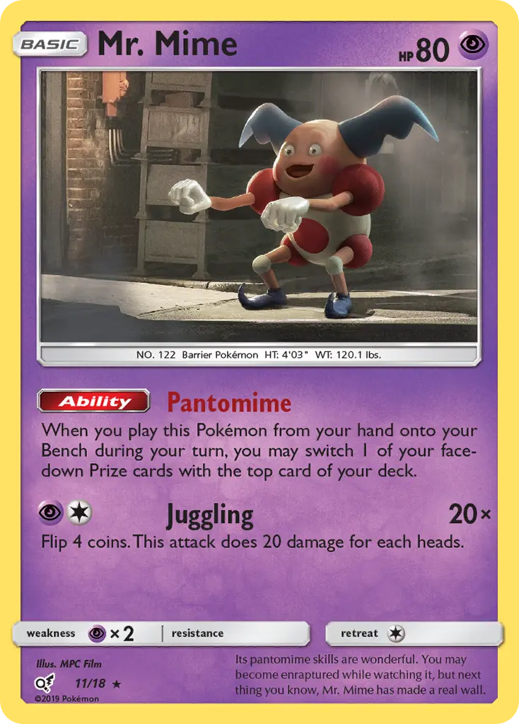 Card image of Mr. Mime