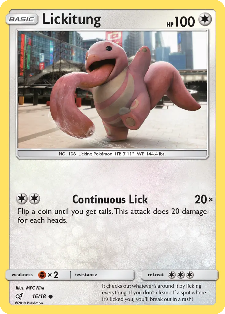 Card image of Lickitung