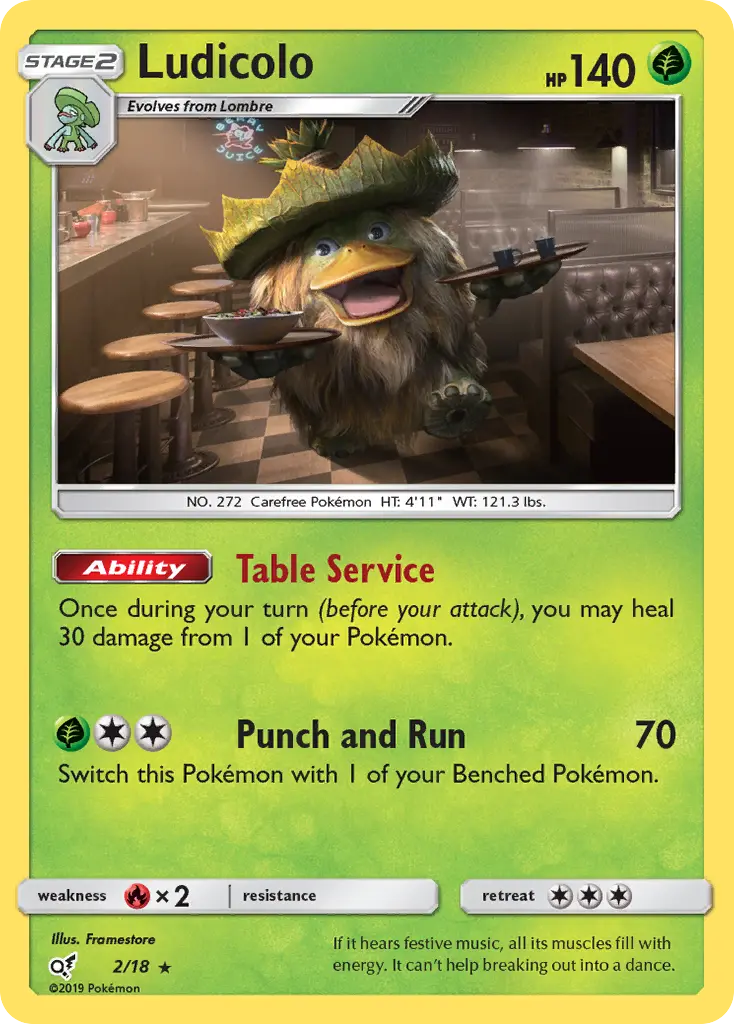 Card image of Ludicolo