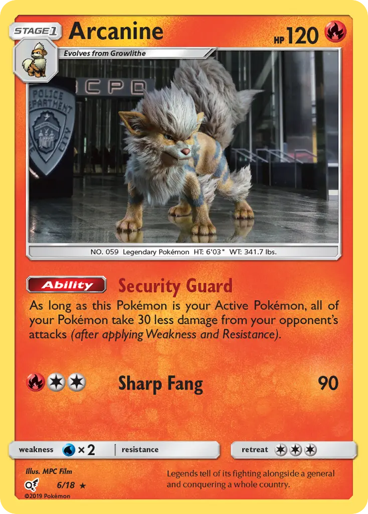 Card image of Arcanine