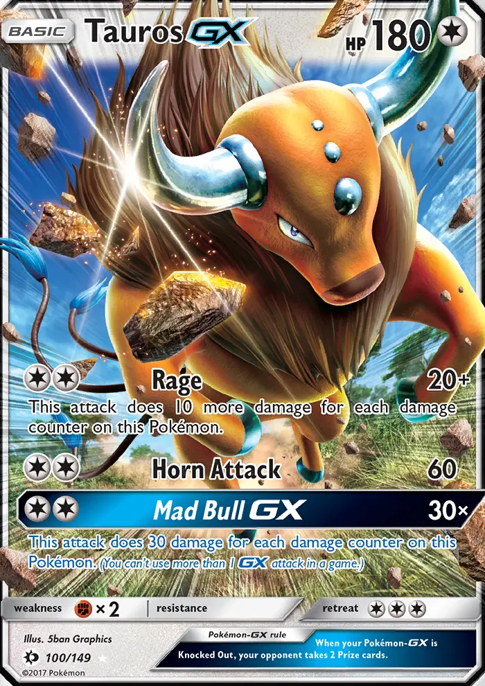 Card image of Tauros GX