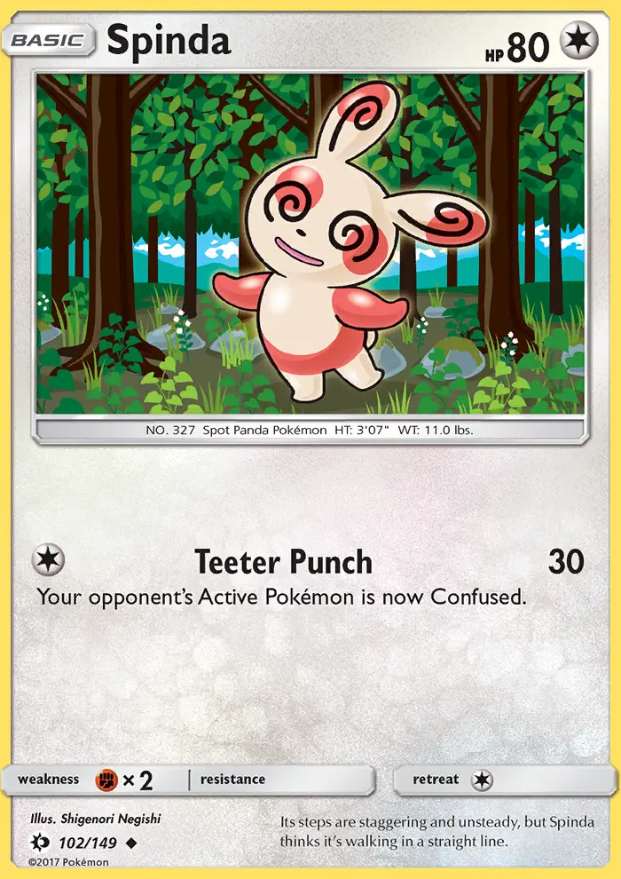 Card image of Spinda