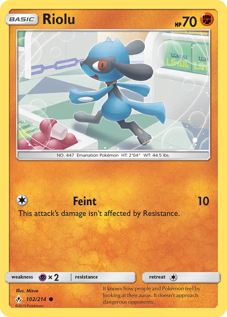 Card image of Riolu