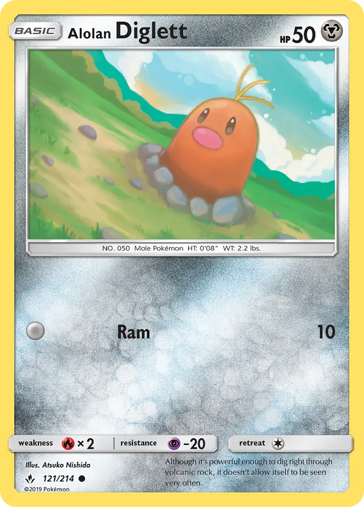 Card image of Alolan Diglett