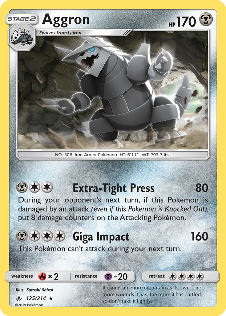 Card image of Aggron