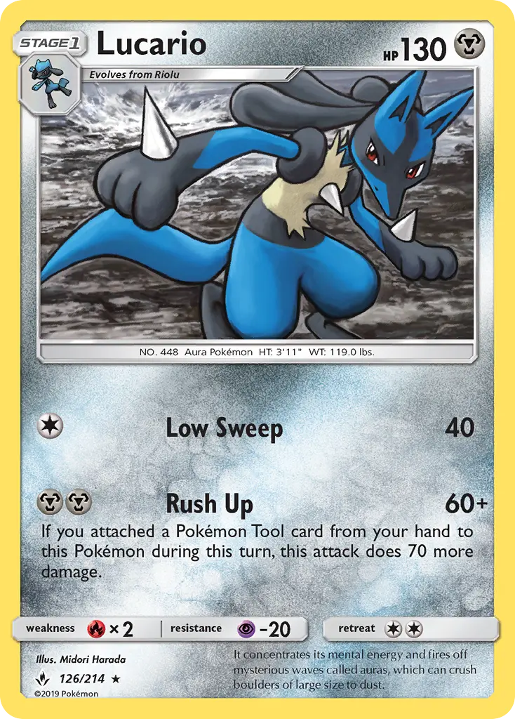 Card image of Lucario