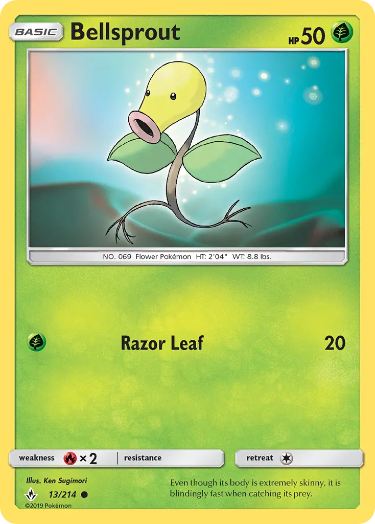 Card image of Bellsprout
