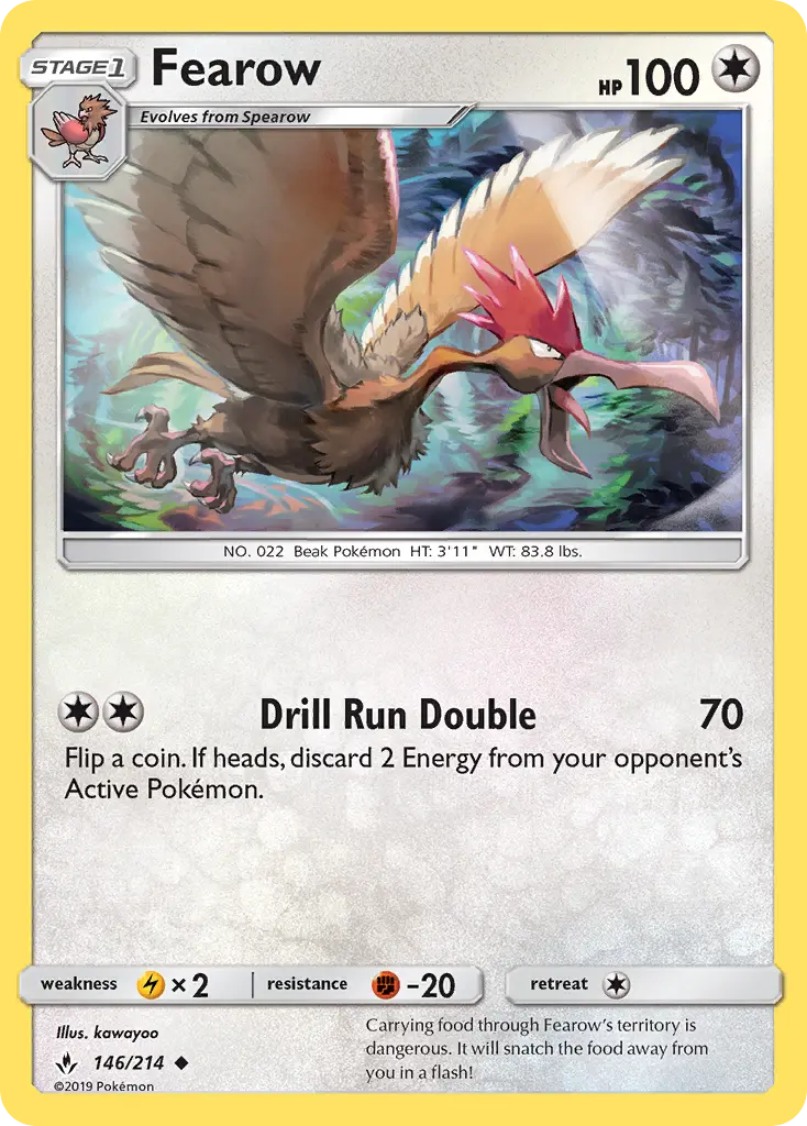 Card image of Fearow