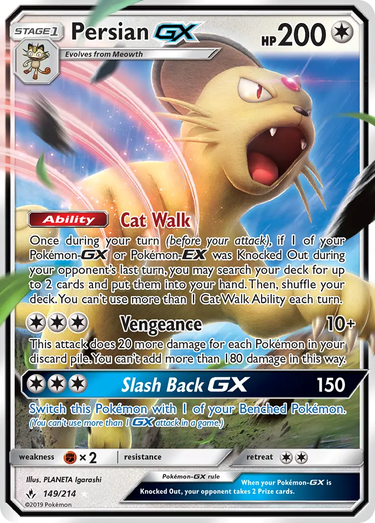 Card image of Persian GX