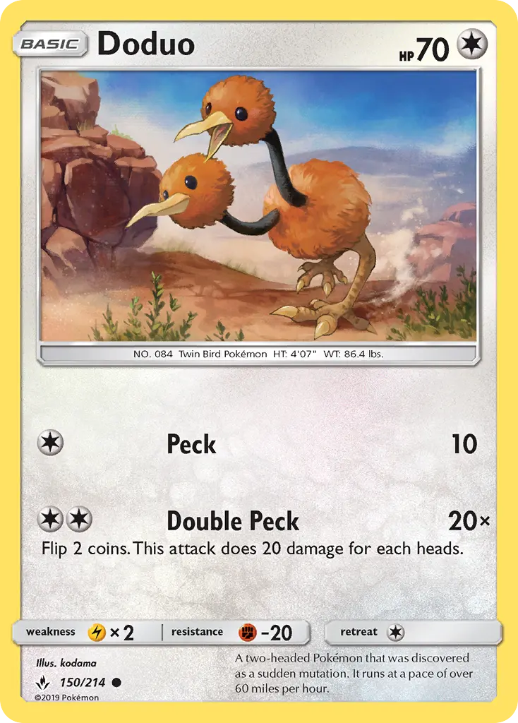 Card image of Doduo