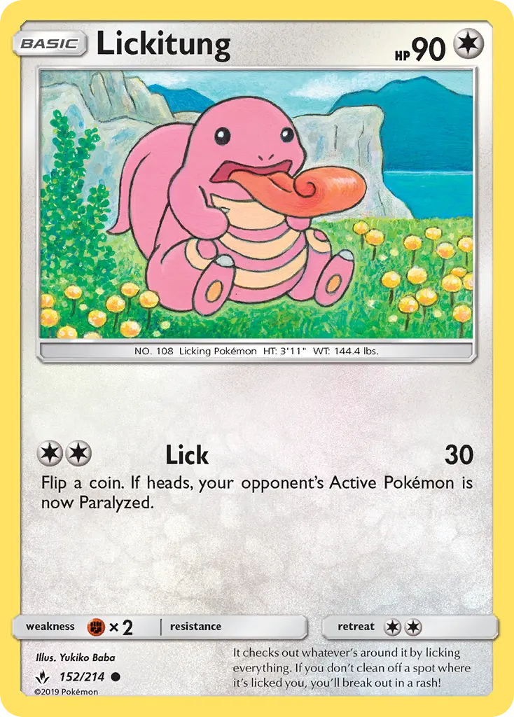 Card image of Lickitung