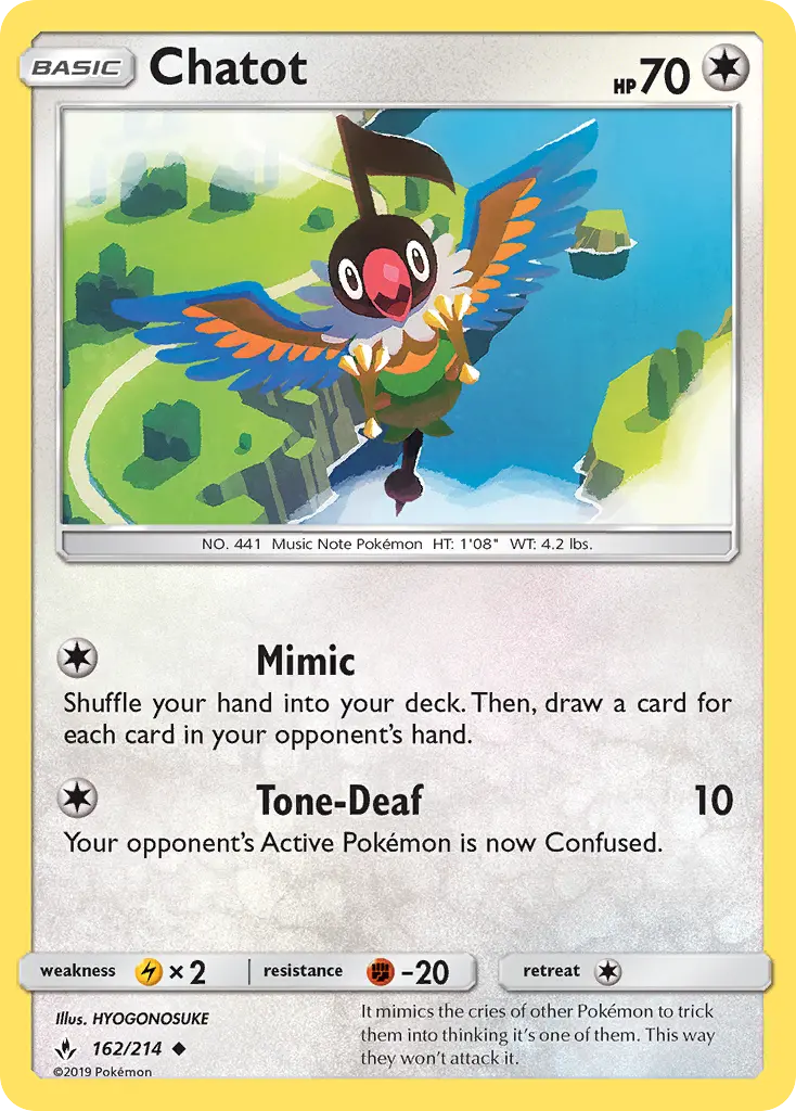 Card image of Chatot