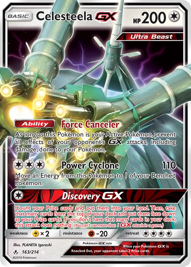 Card image of Celesteela GX