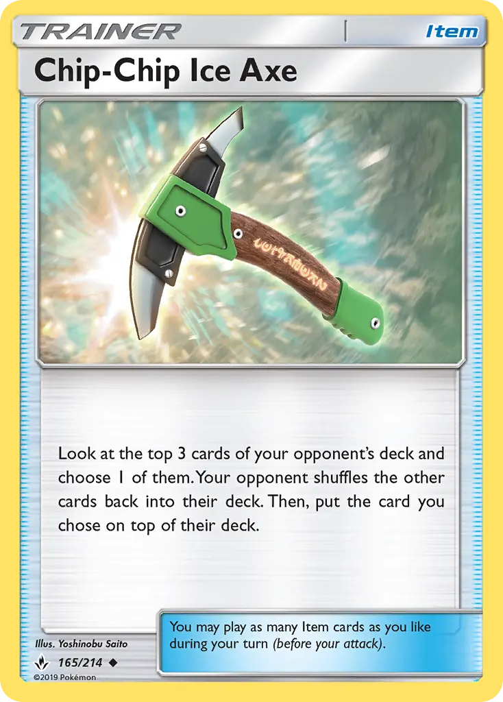 Card image of Chip-Chip Ice Axe