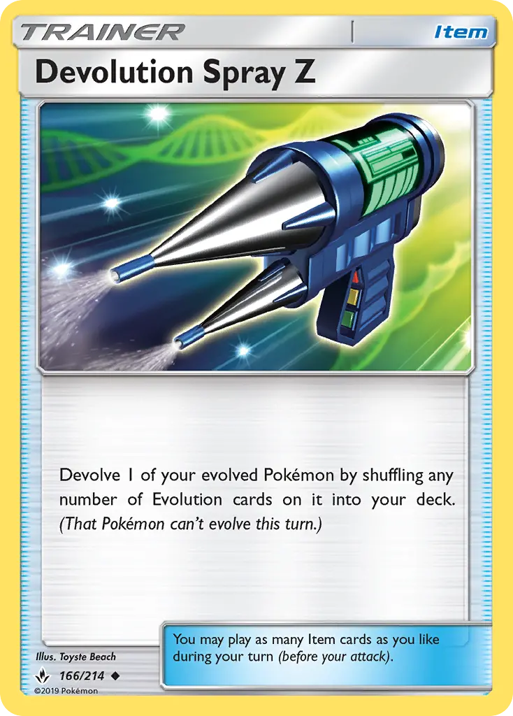 Card image of Devolution Spray Z