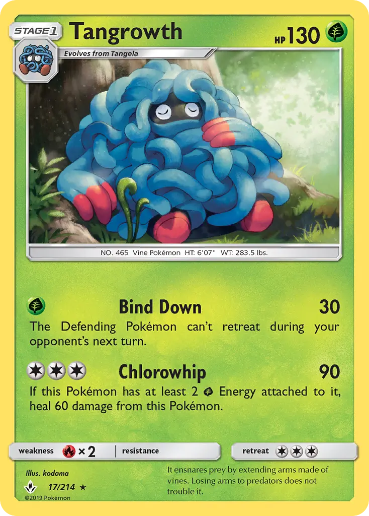 Card image of Tangrowth