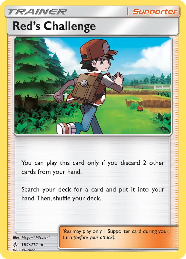 Card image of Red’s Challenge
