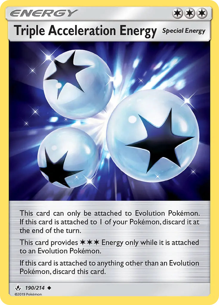 Card image of Triple Acceleration Energy