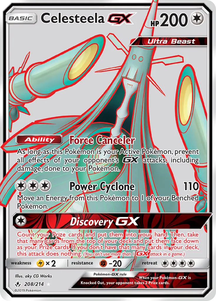 Card image of Celesteela GX