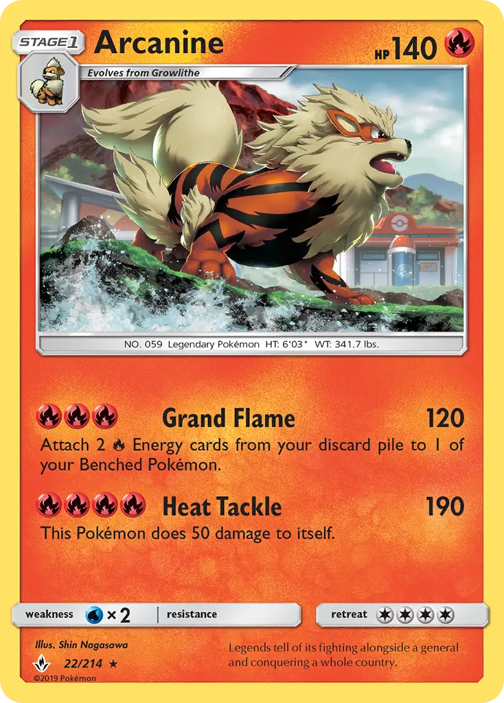 Card image of Arcanine