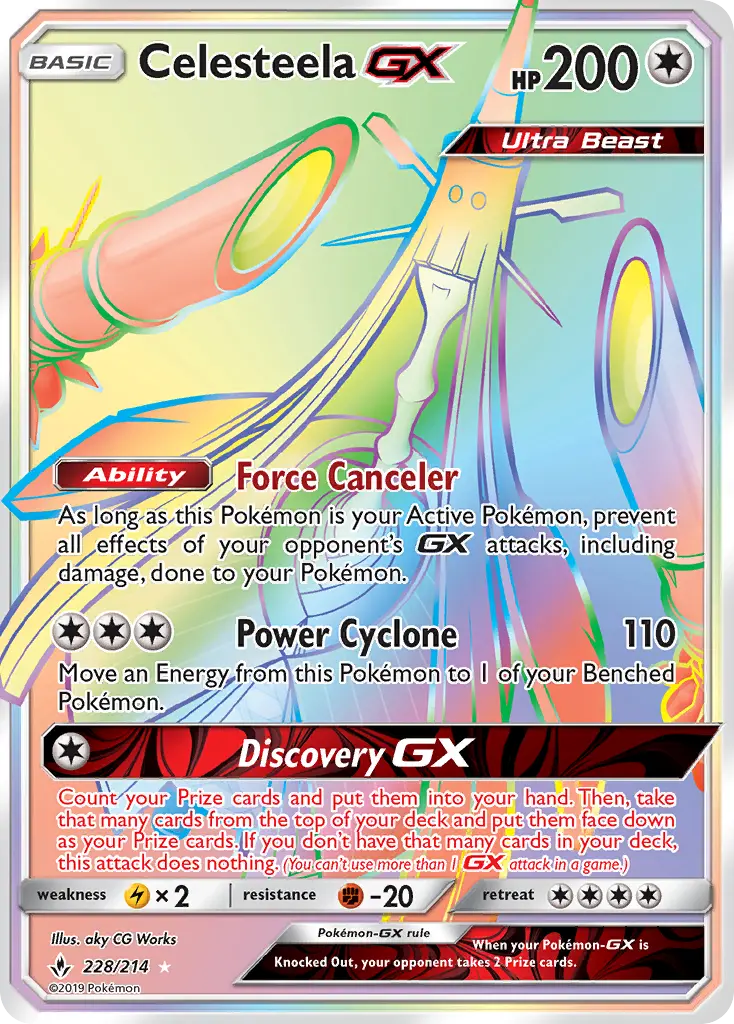 Card image of Celesteela GX