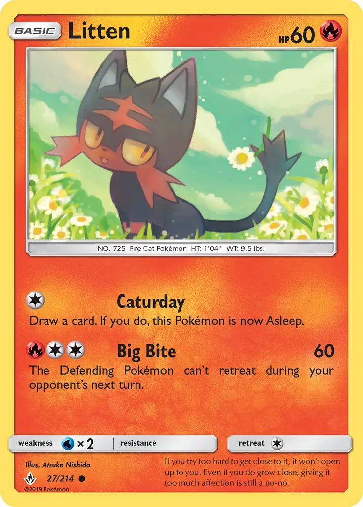 Card image of Litten