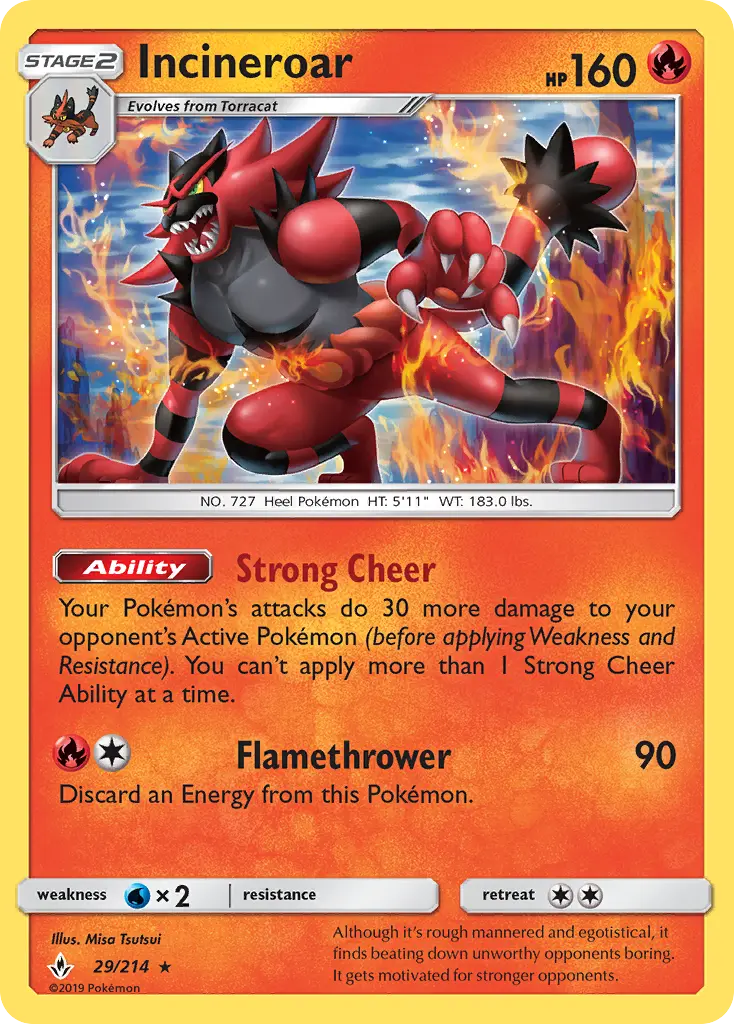 Card image of Incineroar