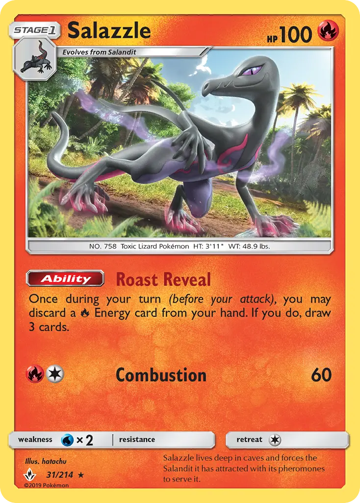 Card image of Salazzle
