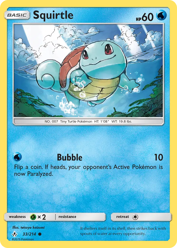Card image of Squirtle