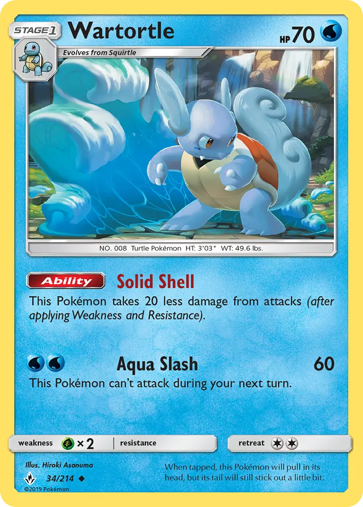 Card image of Wartortle