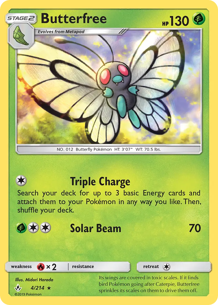 Card image of Butterfree