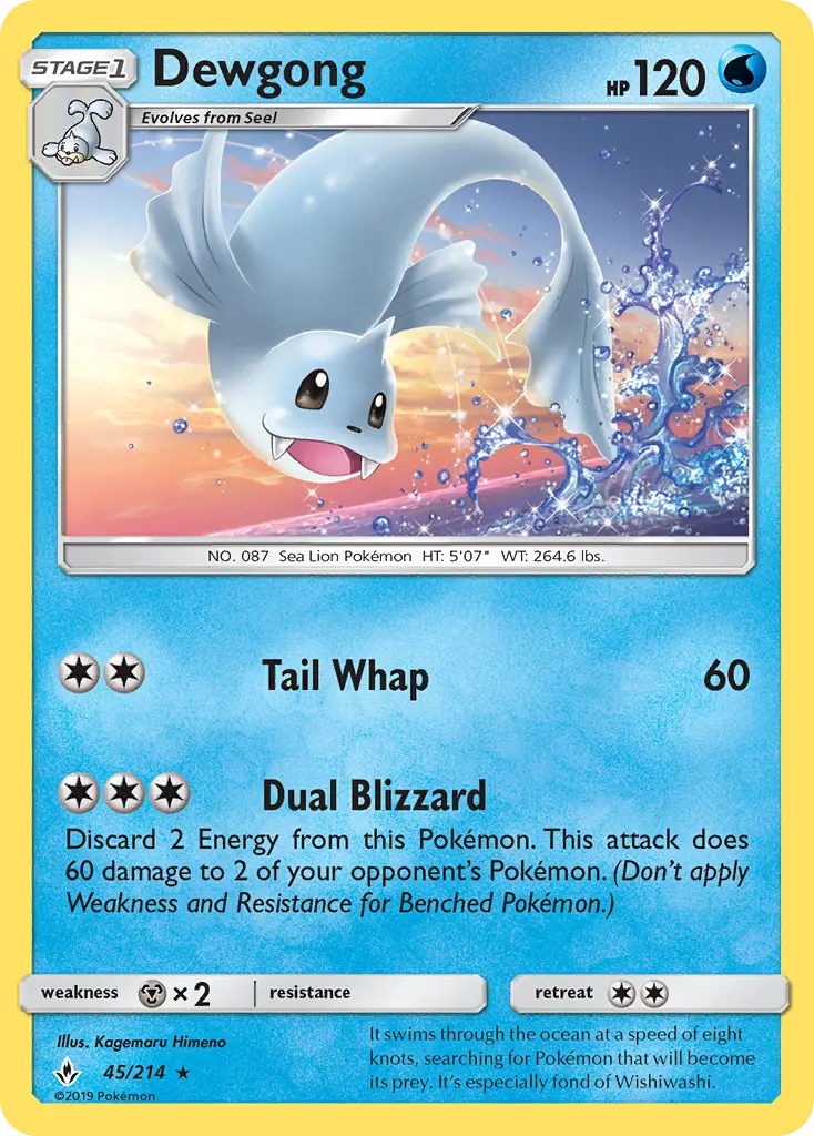 Card image of Dewgong