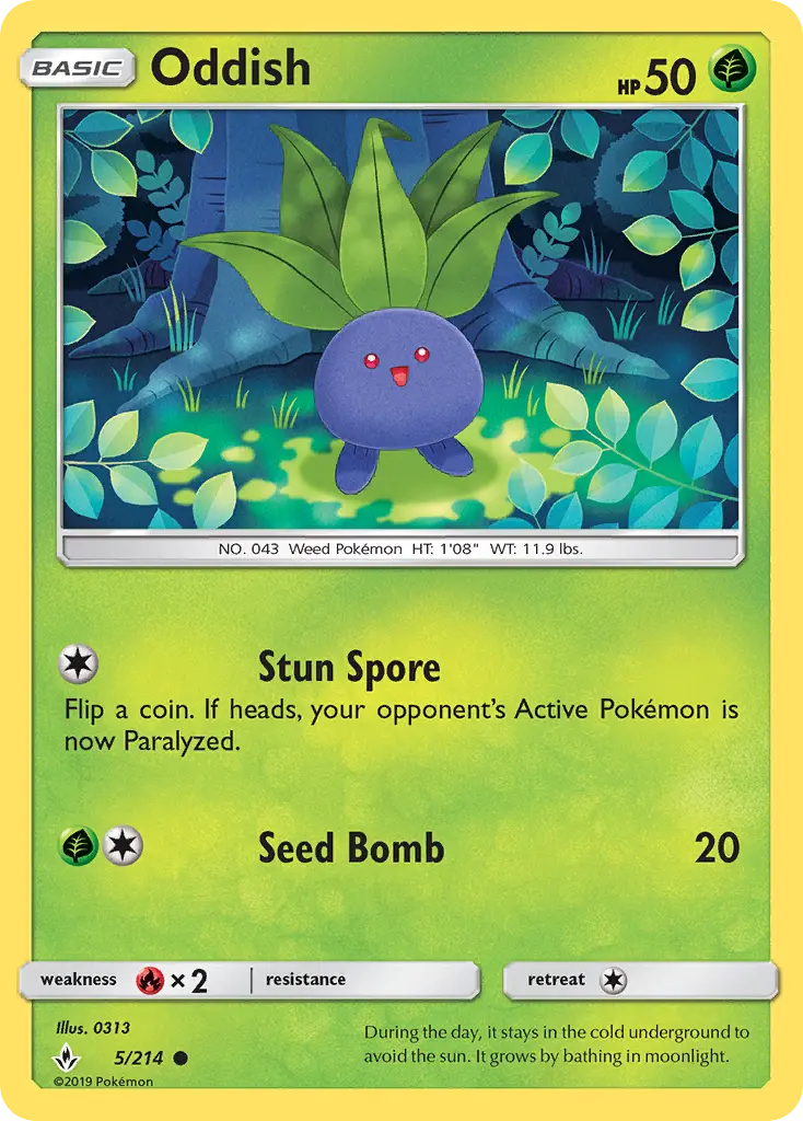 Card image of Oddish