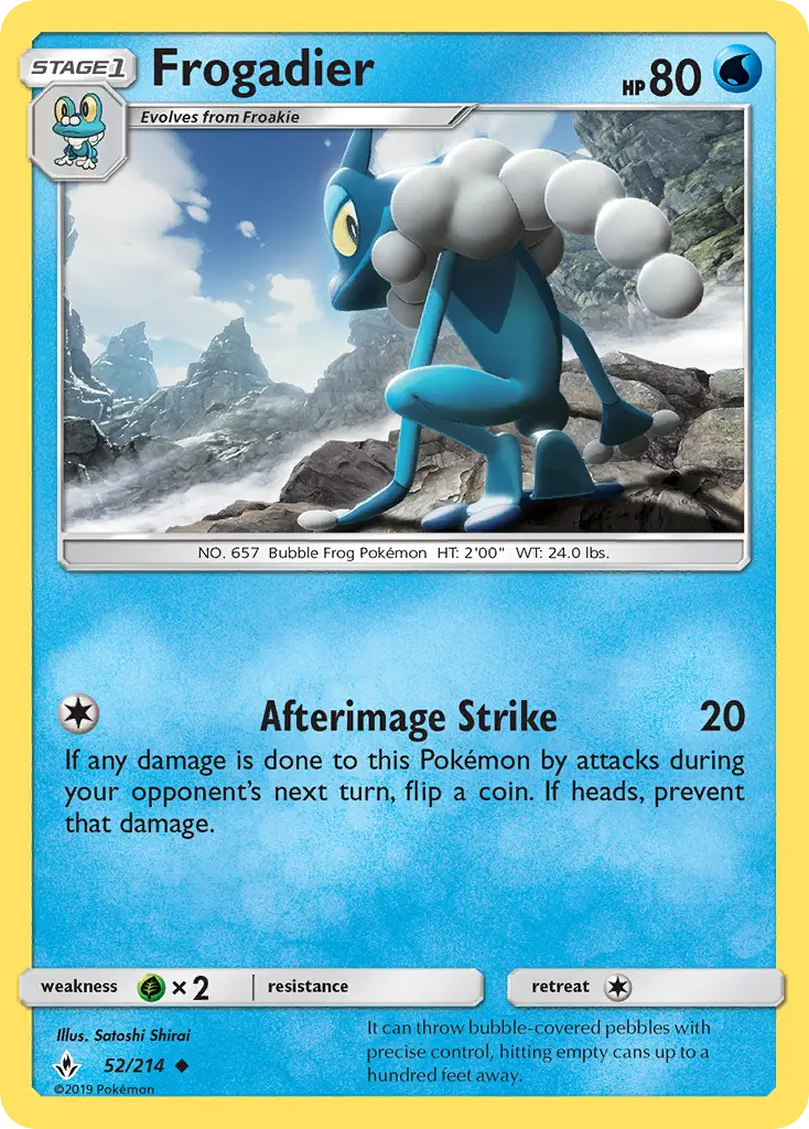 Card image of Frogadier
