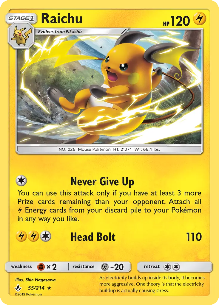 Card image of Raichu
