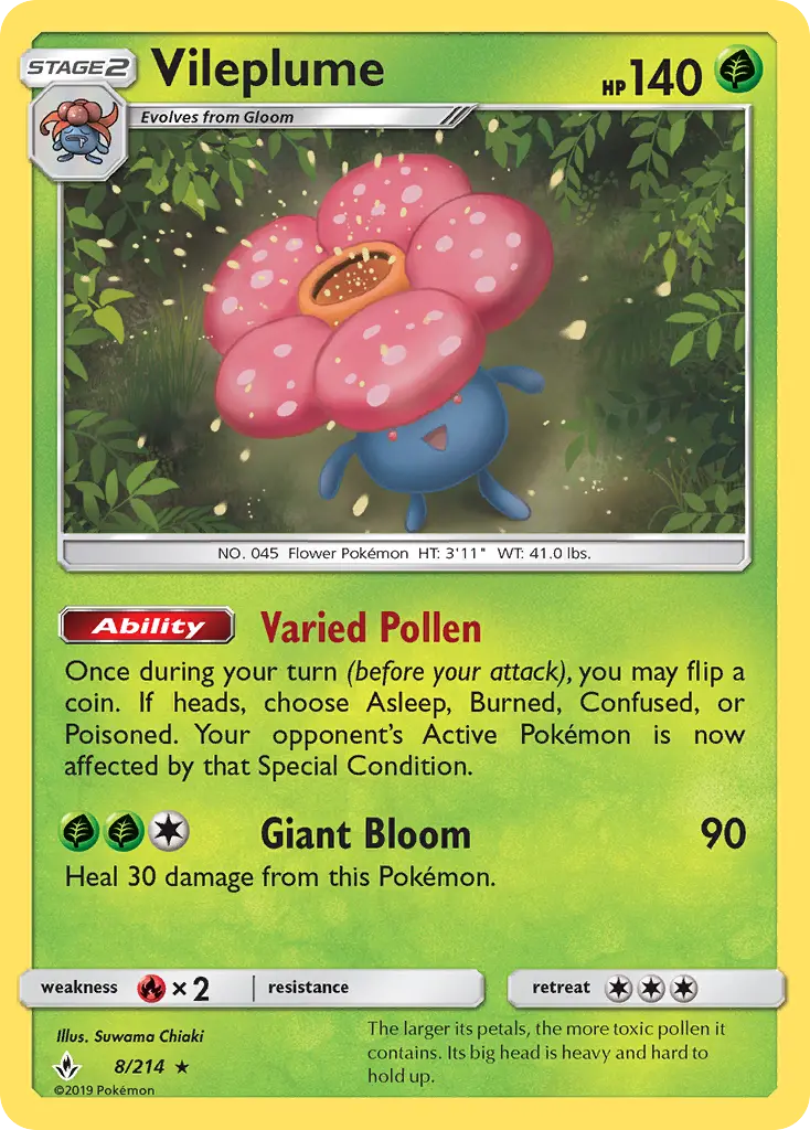 Card image of Vileplume