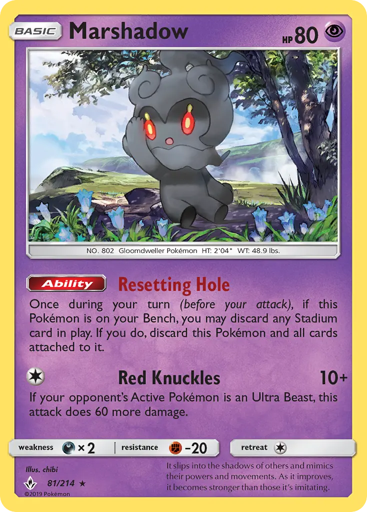 Card image of Marshadow