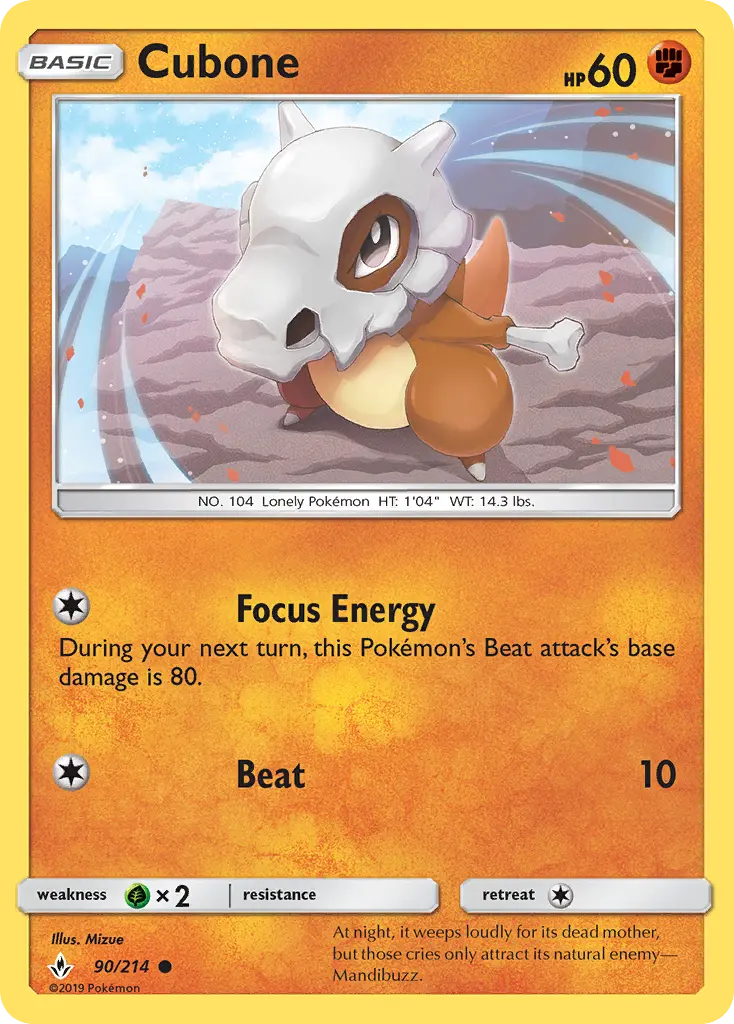 Card image of Cubone
